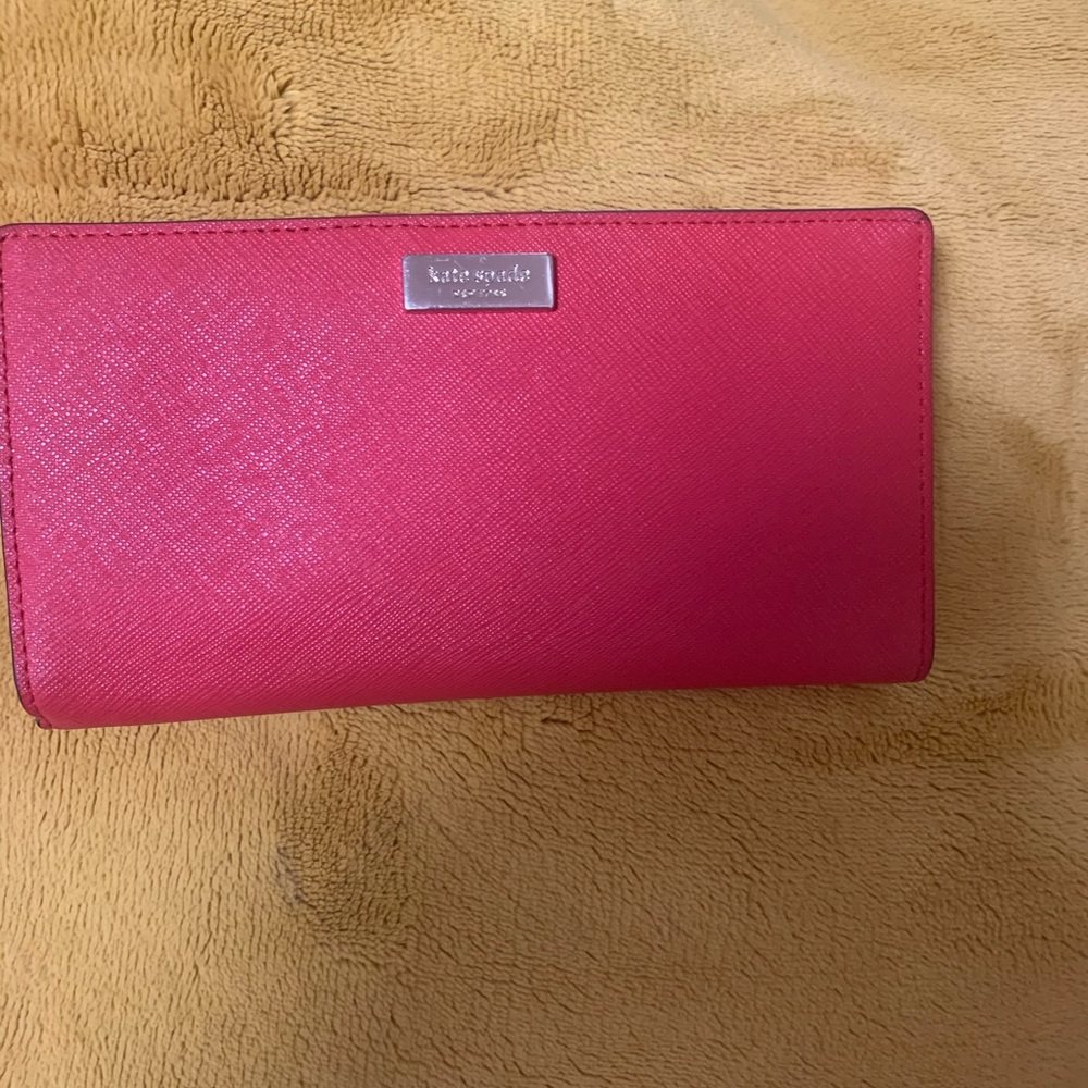 Red Kate Spade ♠️ Bifold Wallet